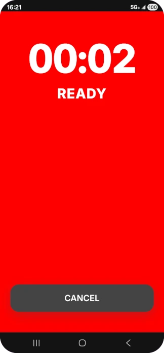 3 Second Ready Countdown