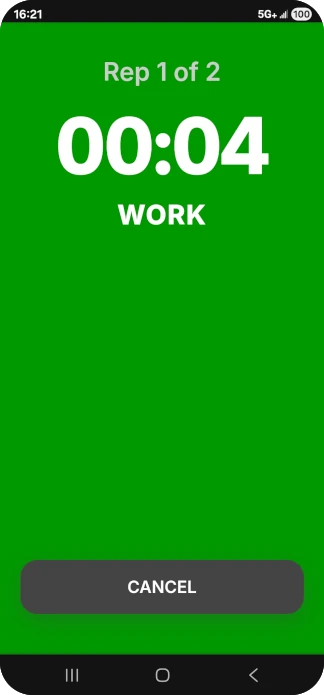 Large Active Work Display